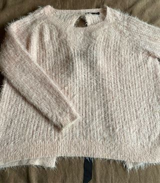 Jersey rosa Grace & Mila con espalda abierta