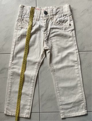 Pantaloni bianchi Mash tg 4 anni