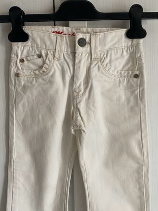 Pantaloni bianchi Mash tg 4 anni