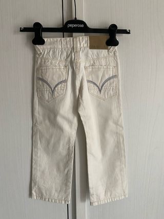 Pantaloni bianchi Mash tg 4 anni