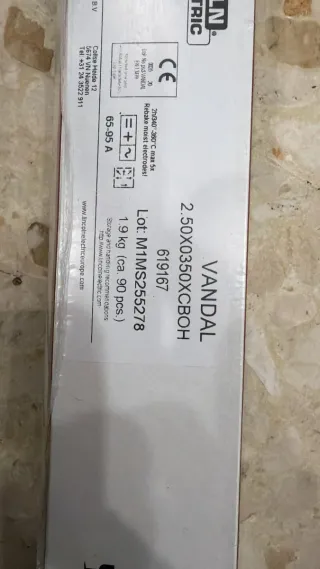 Electrodo Lincoln Electric Vandal 2.50