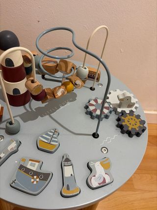 Mesa de actividades Little Dutch azul