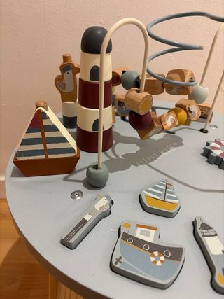 Mesa de actividades Little Dutch azul