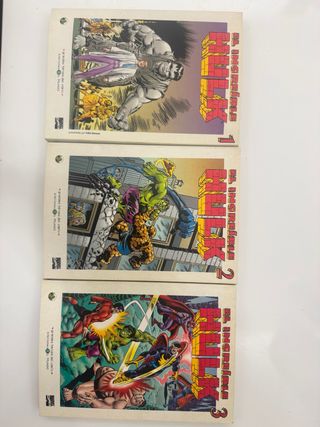 Marvel El increíble Hulk colección 3 volumenes