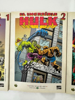 Marvel El increíble Hulk colección 3 volumenes