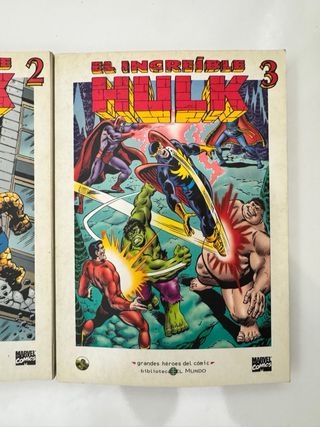 Marvel El increíble Hulk colección 3 volumenes