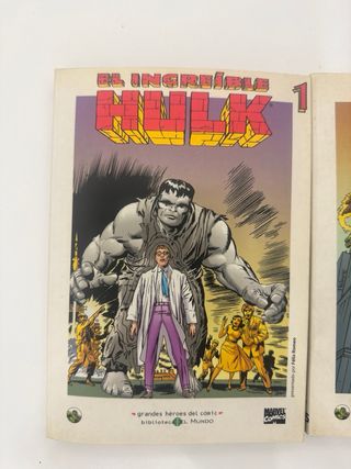 Marvel El increíble Hulk colección 3 volumenes