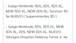 NUEVO. Custodia Nintendo 3DS XL + 2 Giochi 3DS XL