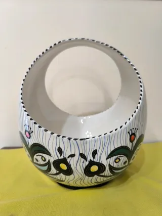 Vaso Ceramica Etruria Decorato