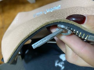 Bolso Bimba y Lola piel beige/rosa