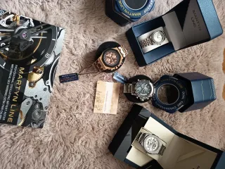 Reloj Martyn Line Mecánico Esqueleto Plata