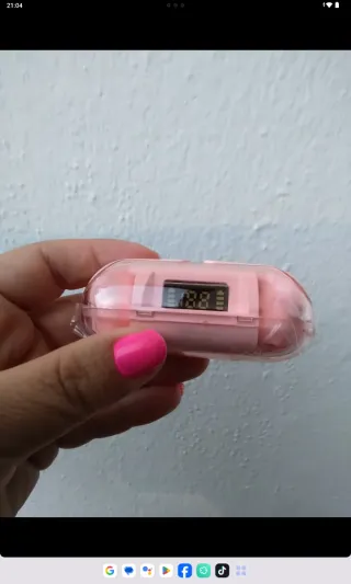 Auriculares Bluetooth Inalámbricos Rosas