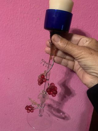 3 piezas cristal piedra agata natural y uvas c Ho