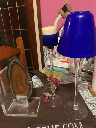 3 piezas cristal piedra agata natural y uvas c Ho