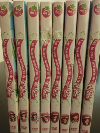 DVD Las Nuevas Aventuras de Tarta de Fresa 8 DVDs