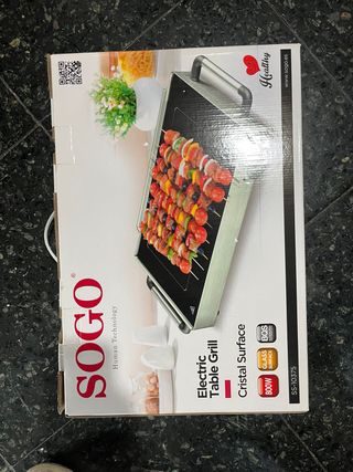 Plancha Eléctrica SOGO Cristal Surface