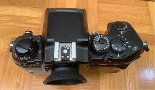 Cámara Nikon F4 Negra