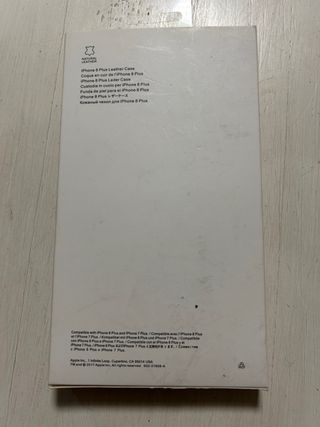 Custodia in pelle marrone per iPhone 8 Plus di Apple