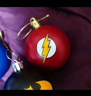 Bolas de Navidad Superhéroes DC