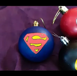 Bolas de Navidad Superhéroes DC