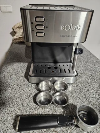 Cafetera Solac Espresso 20Bar