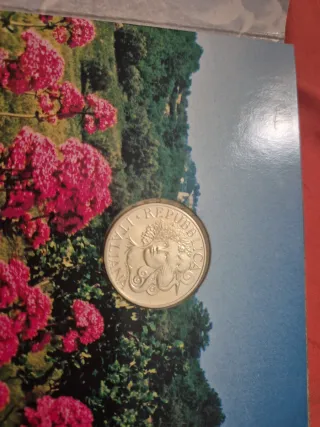 Moneda 5000 Liras Plata 835 1994