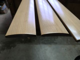 60 tapetas haya barnizada 255x80 modelo curvo