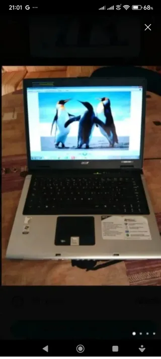 Portátil Acer Negro/Plateado