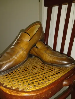 Mocassini Boggi in cuoio