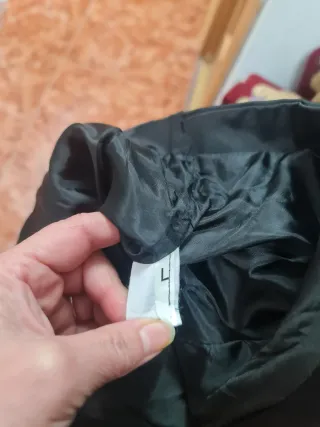 Chaleco de traje negro