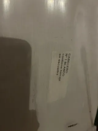 Cabecero de cama de madera blanco madera buena