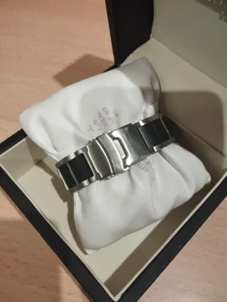 Reloj de caballero Lanscotte Negro y Plateado