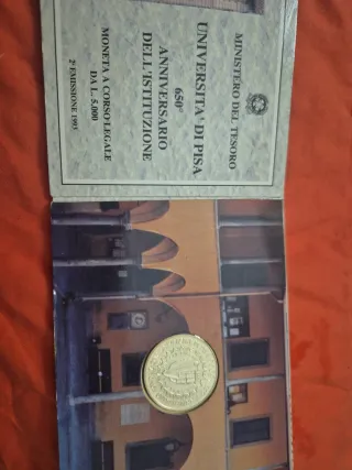 Moneta 5000 Lire Argento 835