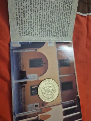 Moneta 5000 Lire Argento 835