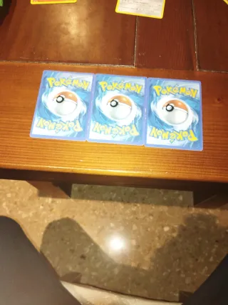 Cartas Pokémon Unown (Set de 3)