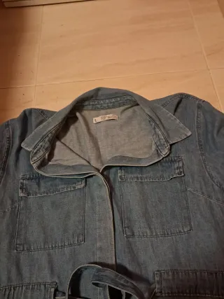 Abito da donna in denim blu