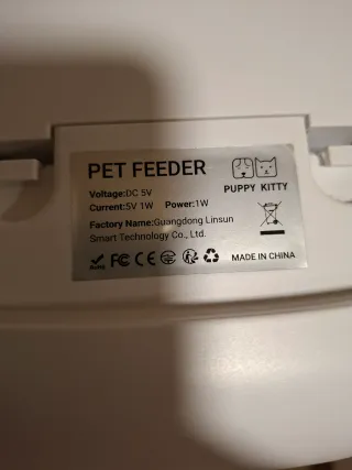 Dispensador automático comida