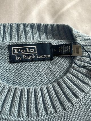 Jersey Polo Ralph Lauren Oso Azul Talla M