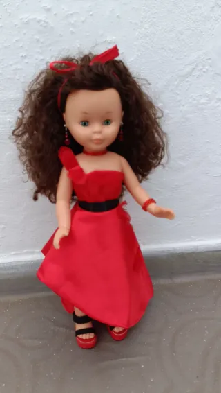 Nancy Vestido Rojo Personalizado