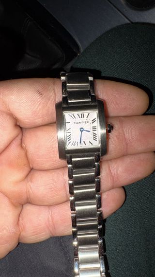 Reloj Cartier Tank française modelo pequeño