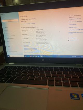 Portátil HP EliteBook 9470m i5-3437U 8GB RAM