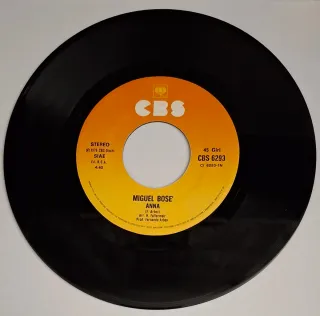 45 Giri Miguel Bose - Anna