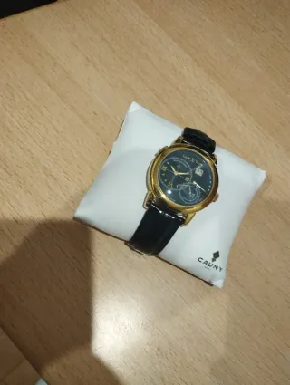 Reloj caballero  Louis Valon Oro y Negro