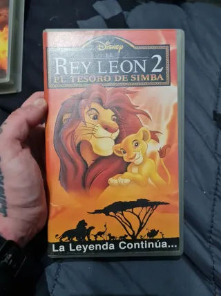 El Rey León 2 VHS El Tesoro de Simba