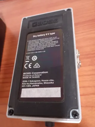 Boss TU-3 Afinador Cromático Pedal