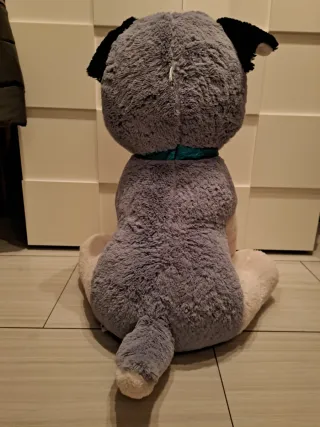 Peluche cane husky gigante