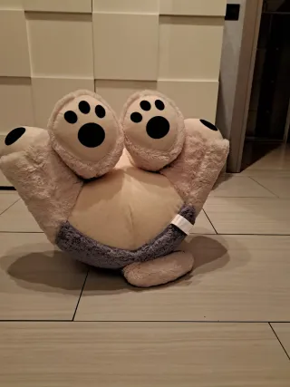 Peluche cane husky gigante