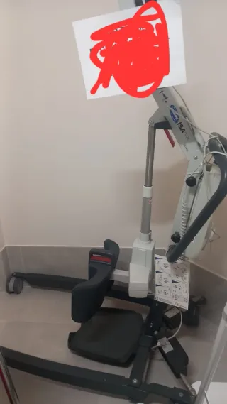 Grúa bipedestación en Vigo