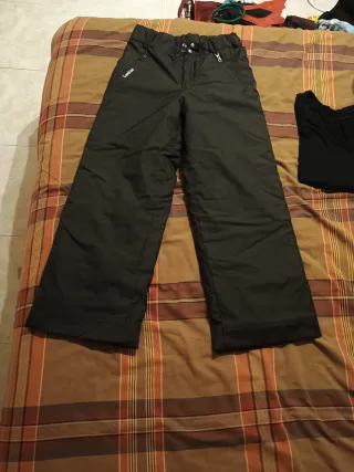 Pantaloncini da sci neri taglia 12