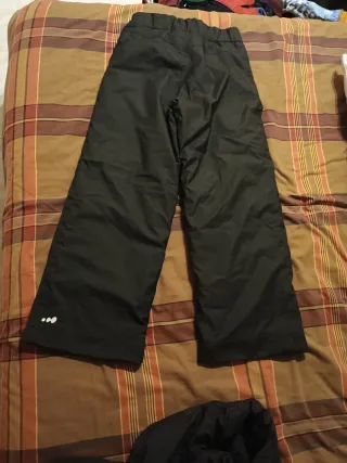 Pantaloncini da sci neri taglia 12